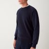 Cotton fleece sweater with raglan sleeves - Image 2
