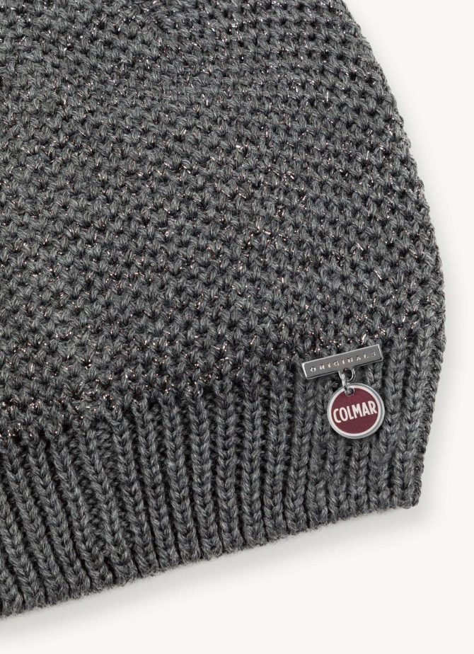 Women's wool hat with rice grain stitch - Image 4