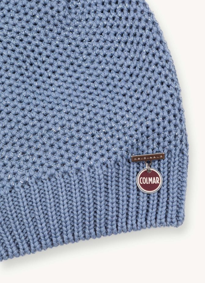 Women's wool hat with rice grain stitch - Image 4