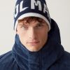 Acrylic hat with maxi logo