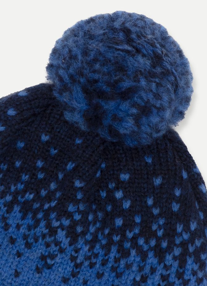 Unisex faded effect jacquard hat - Image 5