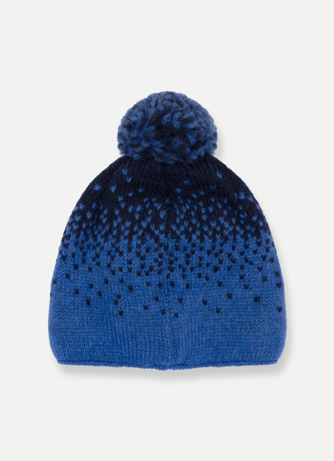 Unisex faded effect jacquard hat - Image 4
