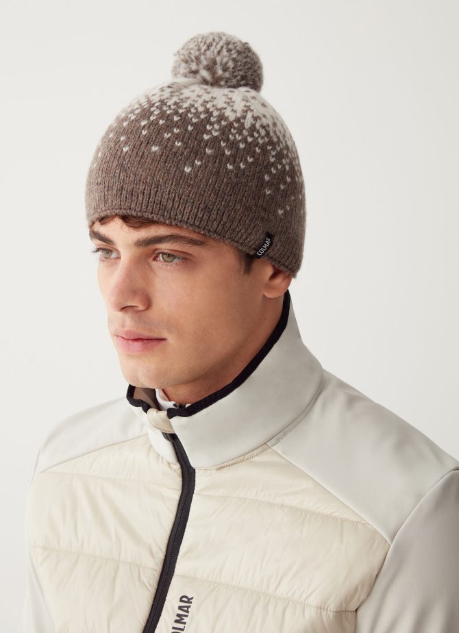 Unisex faded effect jacquard hat - Image 2