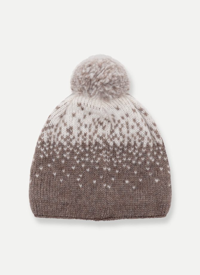 Unisex faded effect jacquard hat - Image 4