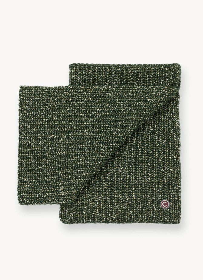 Unisex scarf with gold thread - Image 3