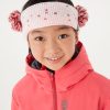 Headband with multicolor pompoms