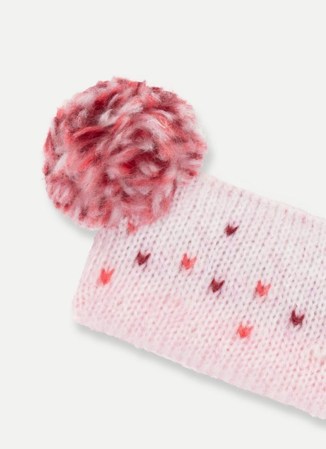 Headband with multicolor pompoms - Image 4