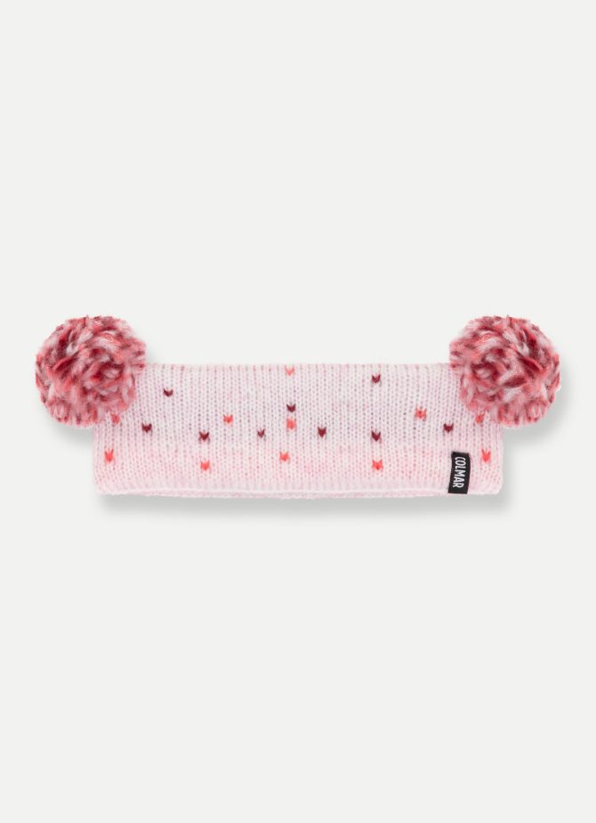 Headband with multicolor pompoms - Image 2