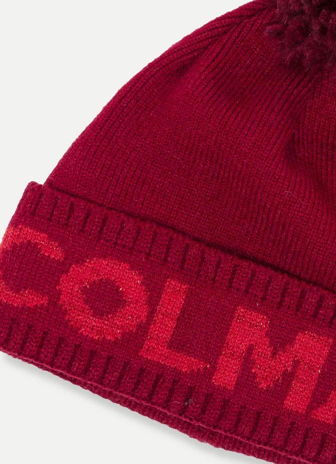 Hat with maxi logo in shiny yarn - Image 4