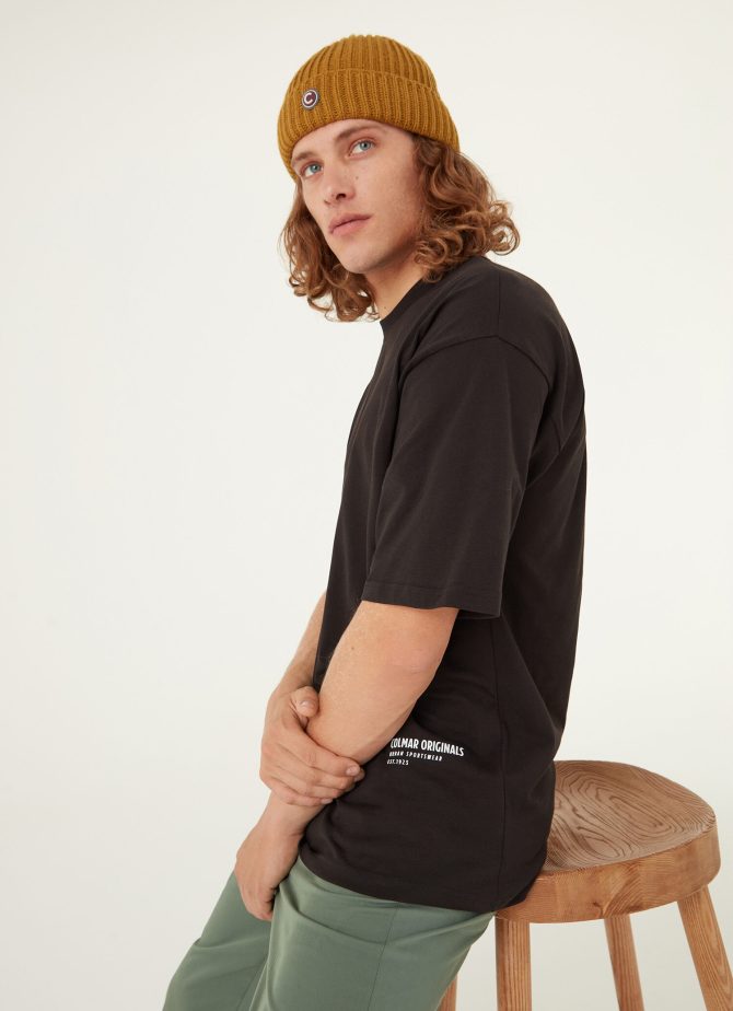 Oversize T-shirt with short sleeves and 3D logo
