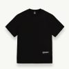 Oversize T-shirt with short sleeves and 3D logo - Image 4