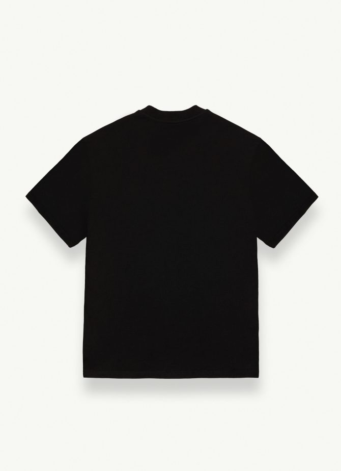 Oversize T-shirt with short sleeves and 3D logo - Image 5