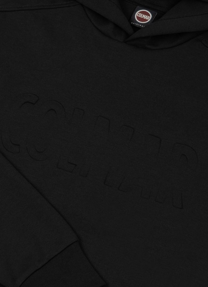 Sweatshirt with matching colour, embossed maxi logo - Image 6
