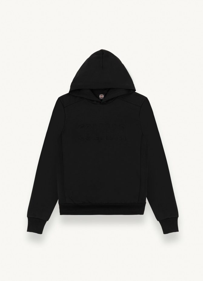 Sweatshirt with matching colour, embossed maxi logo - Image 4