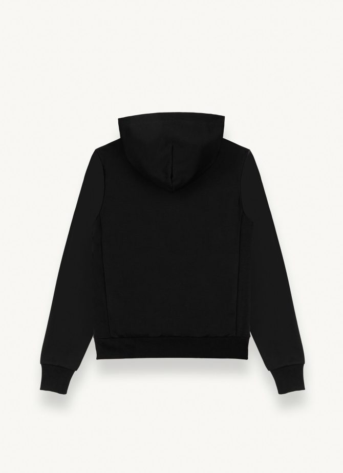 Sweatshirt with matching colour, embossed maxi logo - Image 5