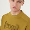 Piqué crew-neck sweatshirt with embroidered logo - Image 3