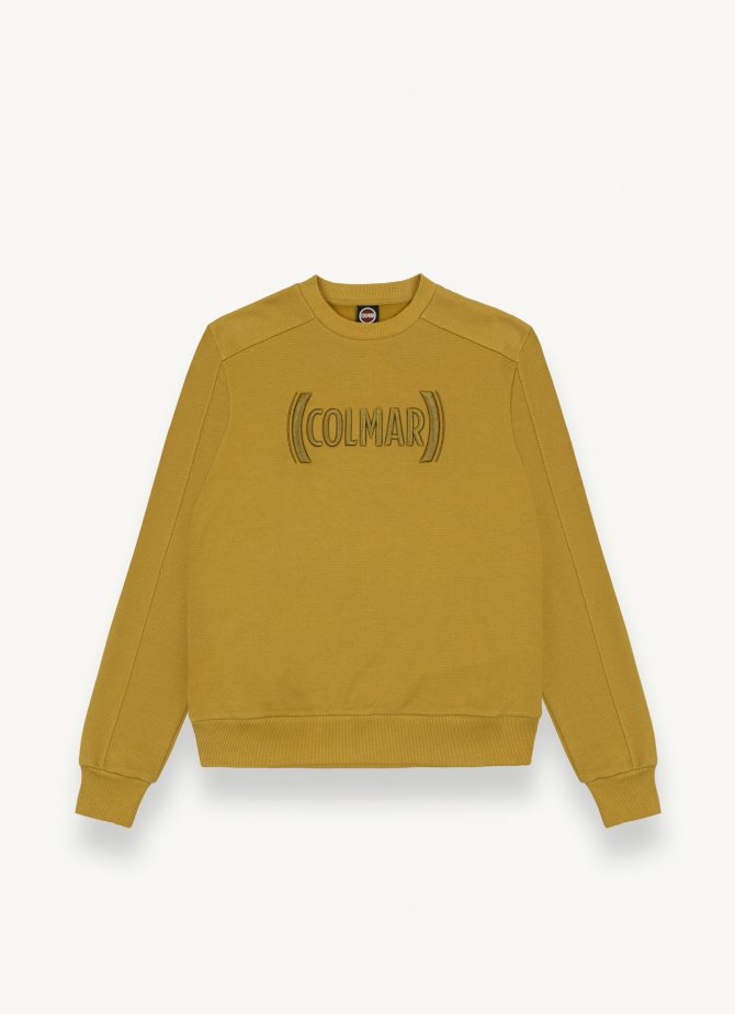 Piqué crew-neck sweatshirt with embroidered logo - Image 4