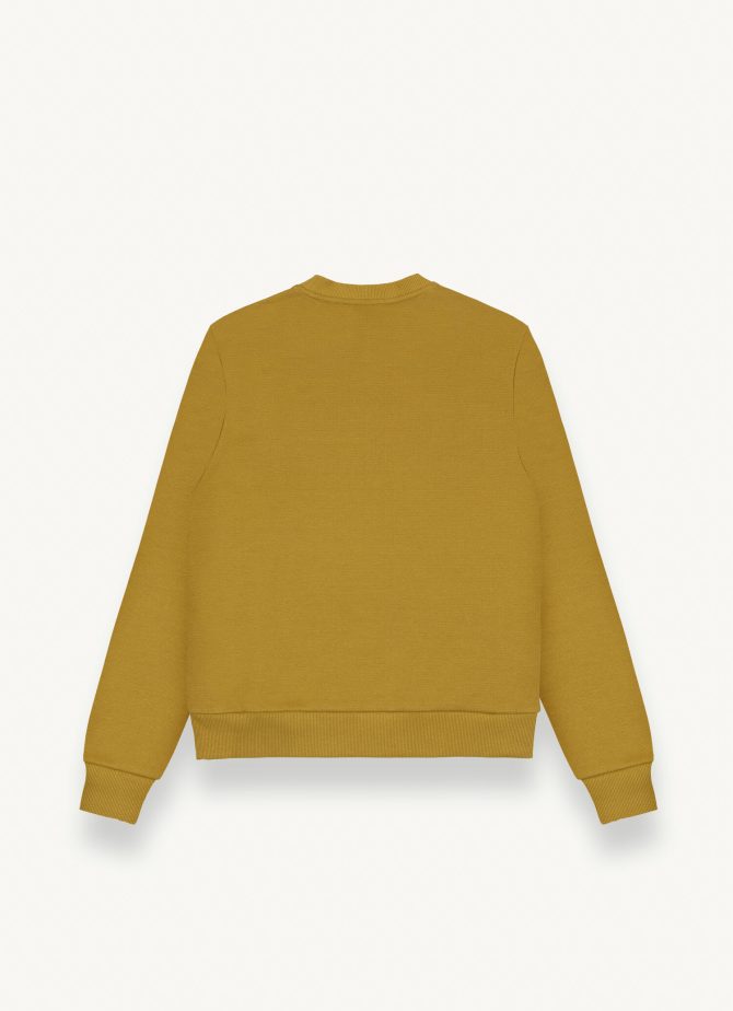Piqué crew-neck sweatshirt with embroidered logo - Image 5