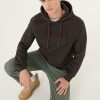 Piqué hooded sweatshirt with embroidered logo - Image 2