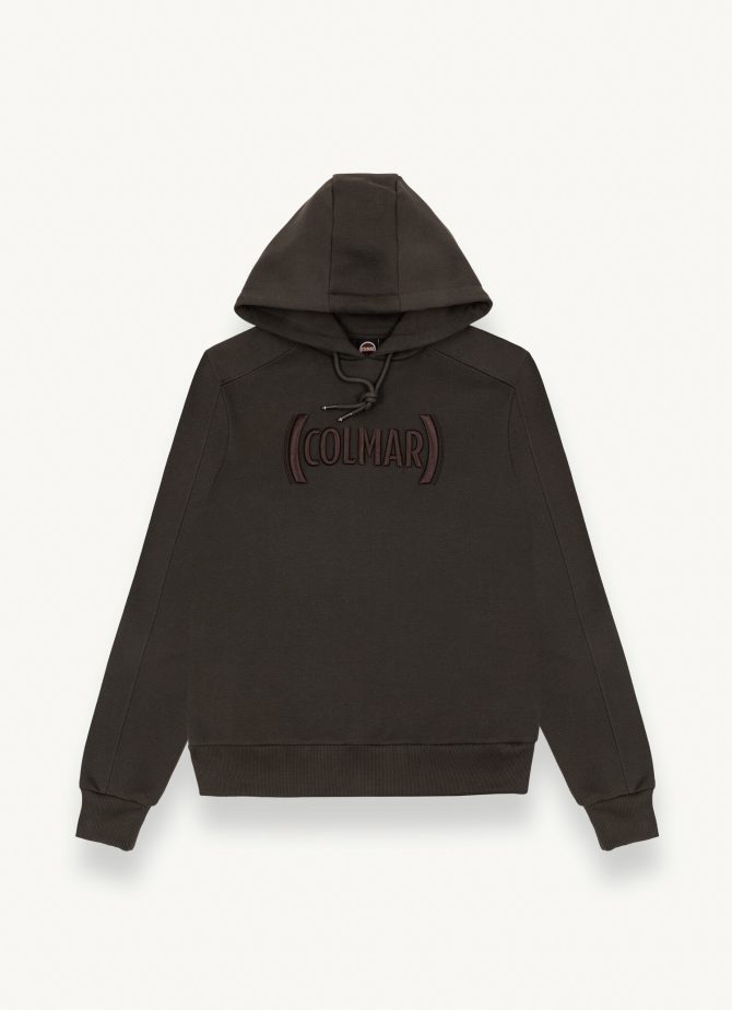 Piqué hooded sweatshirt with embroidered logo - Image 4