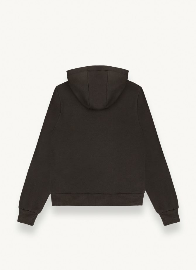 Piqué hooded sweatshirt with embroidered logo - Image 5