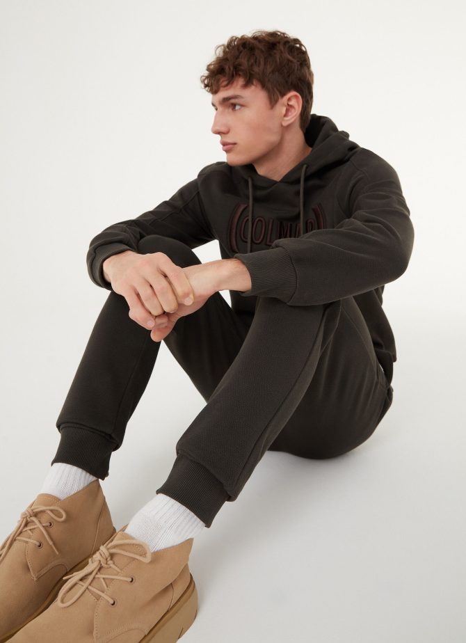 Sweatpants in piqué fleece - Image 2