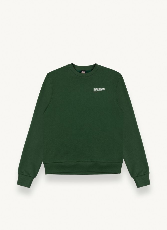 Cotton crew-neck sweatshirt with 3D writing - Image 4