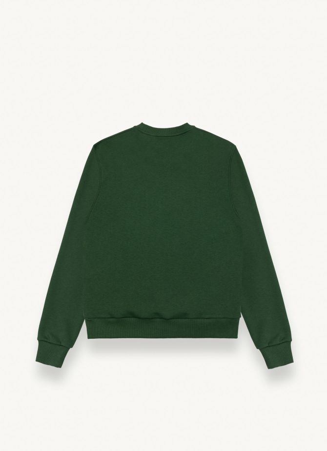 Cotton crew-neck sweatshirt with 3D writing - Image 5