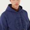 Hooded sweatshirt with maxi embroidered logo - Image 2