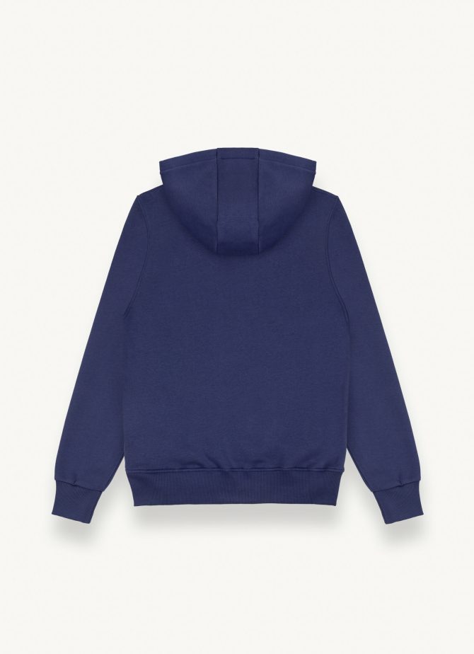 Hooded sweatshirt with maxi embroidered logo - Image 5