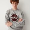 Crew-neck sweatshirt with printed maxi logo - Image 2