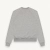 Crew-neck sweatshirt with printed maxi logo - Image 5