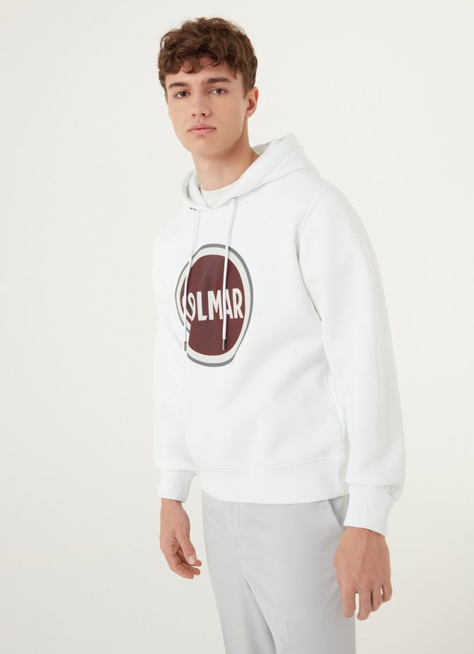 Hooded sweatshirt with maxi printed logo - Image 3