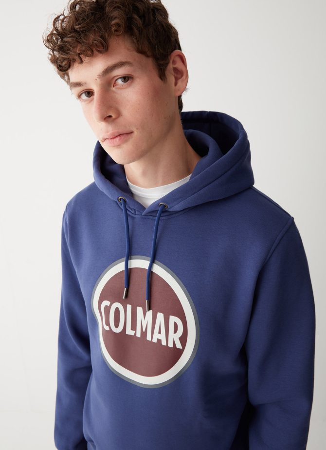Hooded sweatshirt with maxi printed logo - Image 2
