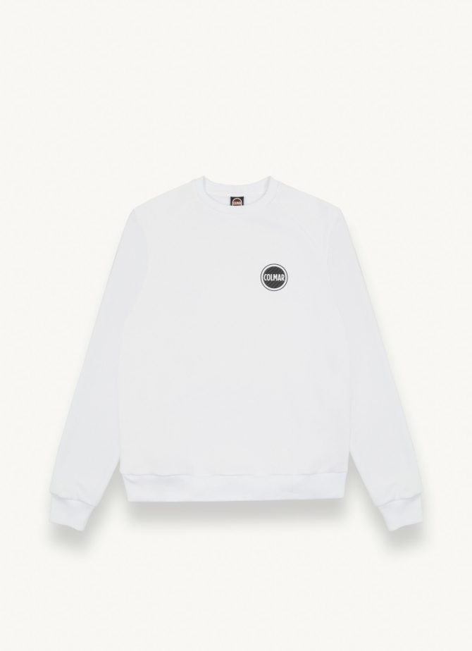 Diagonal crew-neck sweatshirt - Image 4