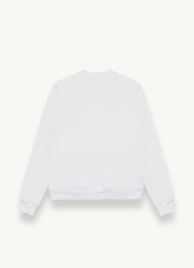 Diagonal crew-neck sweatshirt - Image 5