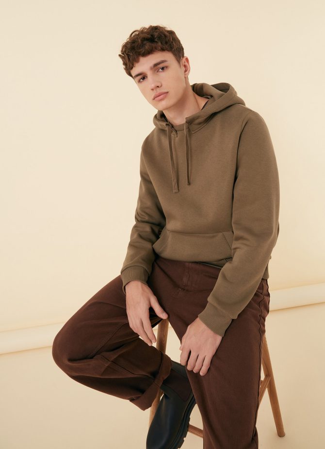 Recycled Essential kangaroo pocket sweatshirt - Image 3