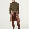 Diagonal turtleneck sweatshirt with carbon logo - Image 3
