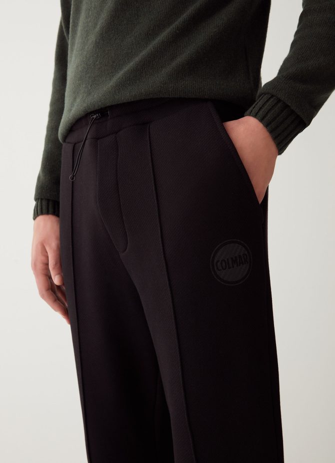 Sweatpants in diagonal fleece - Image 2