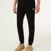 Sweatpants in fleece with nylon inserts