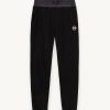 Sweatpants in fleece with nylon inserts - Image 4