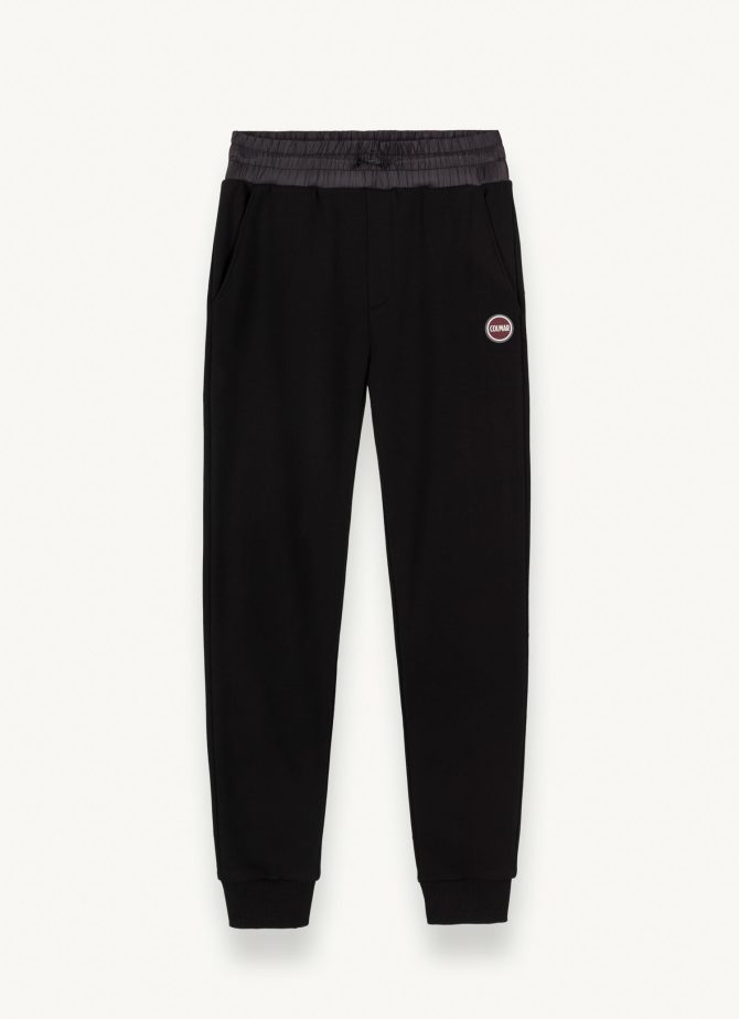 Sweatpants in fleece with nylon inserts - Image 4