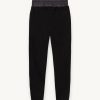 Sweatpants in fleece with nylon inserts - Image 5