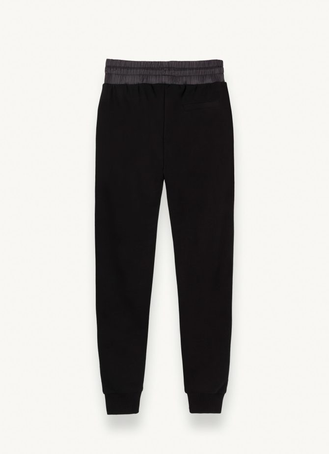 Sweatpants in fleece with nylon inserts - Image 5