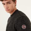 Warm crew-neck sweatshirt in wool knit - Image 3