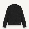 Warm crew-neck sweatshirt in wool knit - Image 5