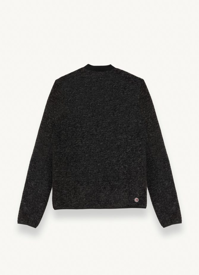 Warm crew-neck sweatshirt in wool knit - Image 5