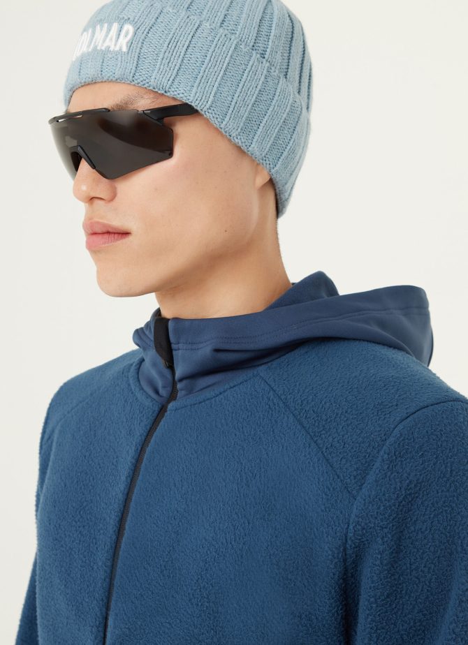 Teddy fleece ski sweatshirt with hood - Image 3