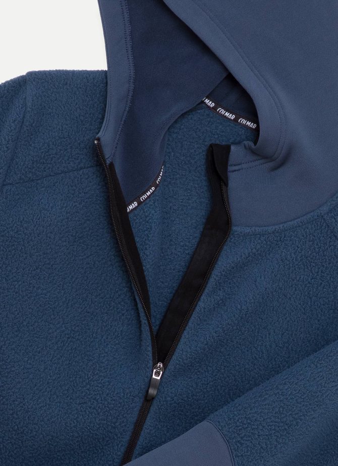 Teddy fleece ski sweatshirt with hood - Image 6