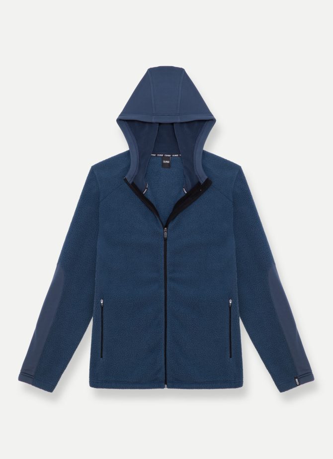 Teddy fleece ski sweatshirt with hood - Image 4